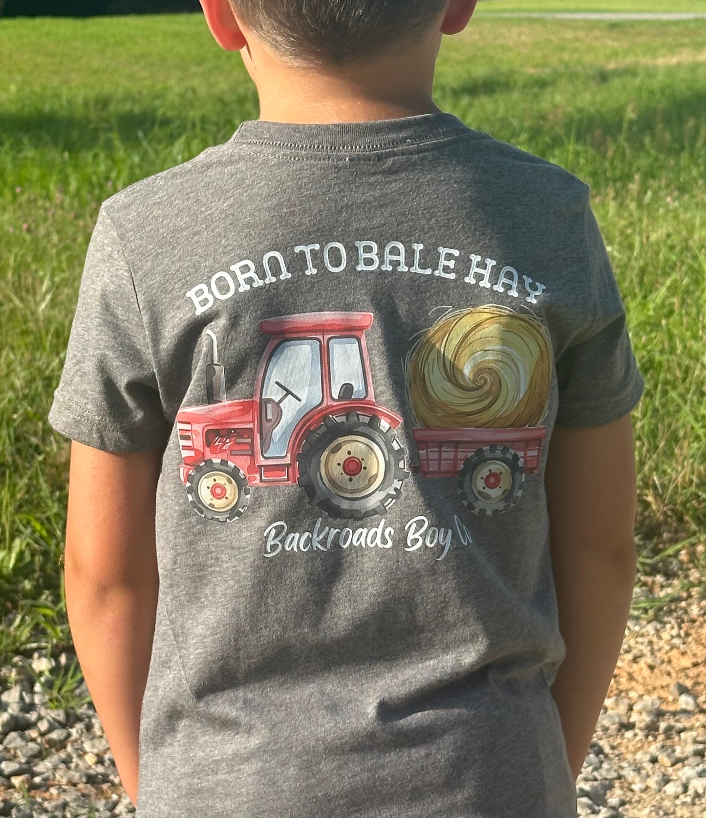 BORN TO BALE HAY SHORT SLEEVE SHIRT