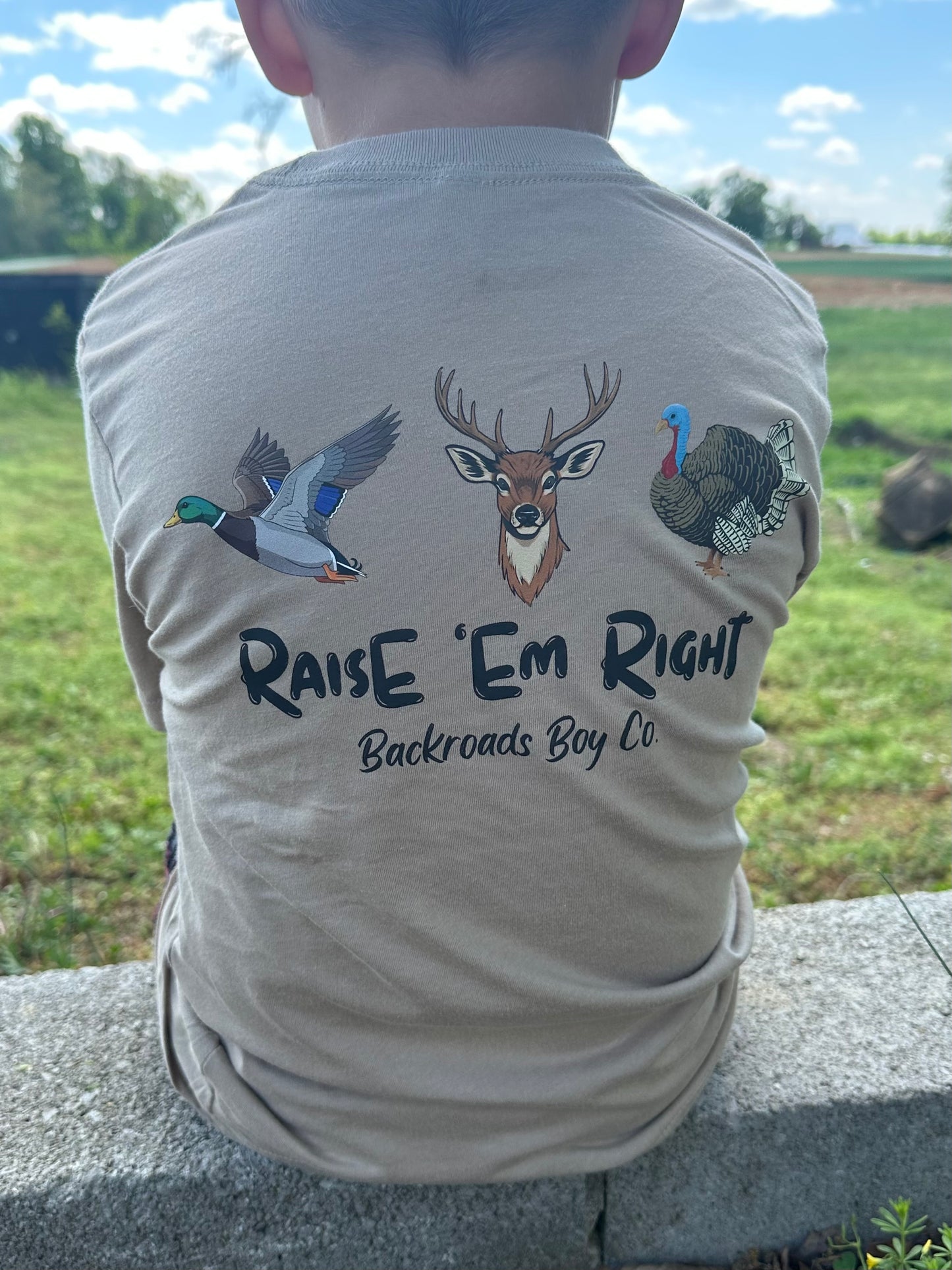RAISE 'EM RIGHT SHORT SLEEVE SHIRT