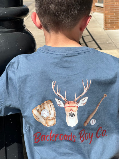 BASEBALL DEER EDITION SHORT SLEEVE SHIRT