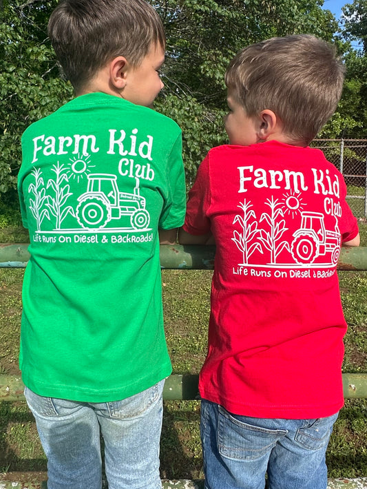 FARM KID CLUB SHORT SLEEVE SHIRT