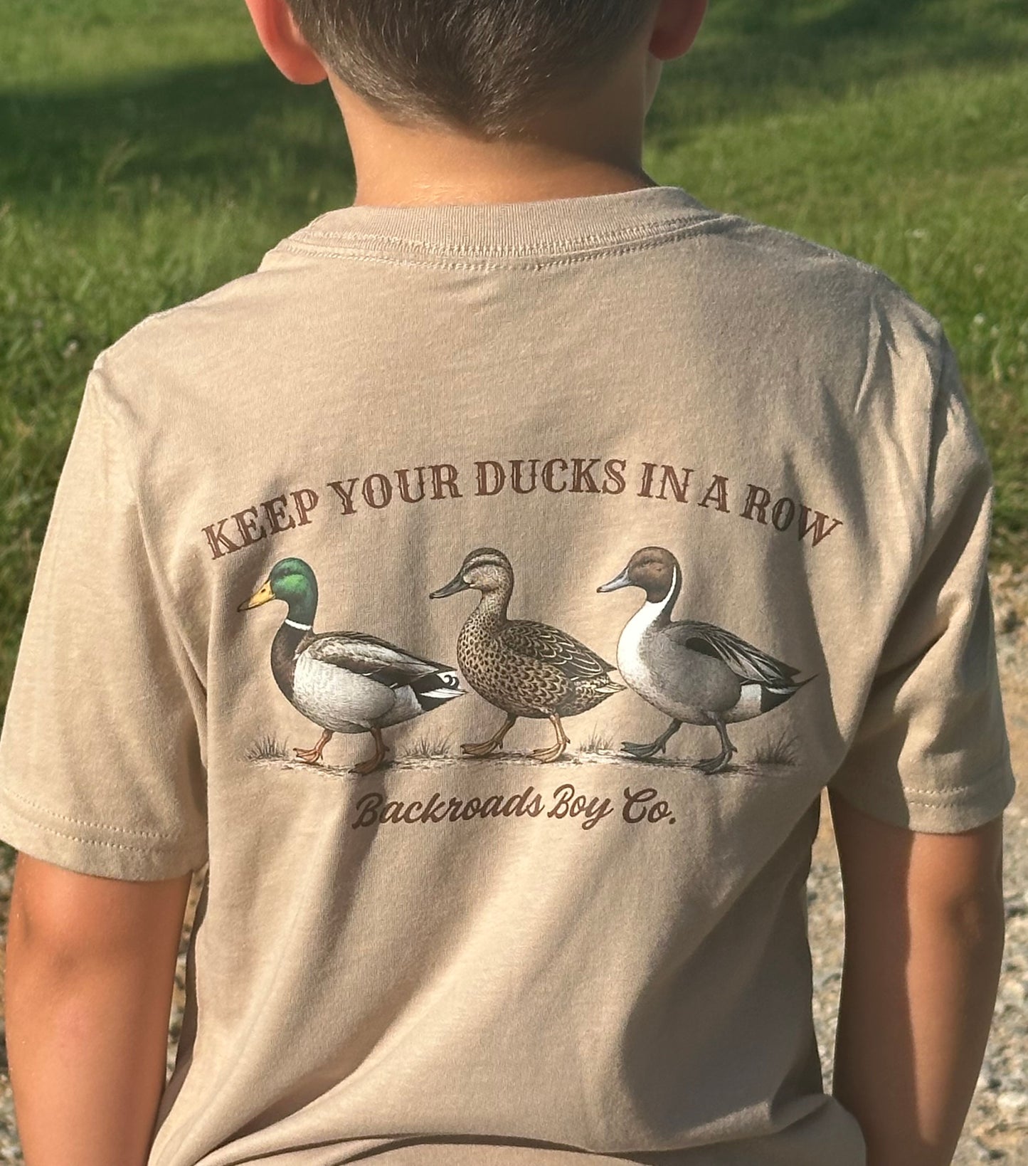 KEEP YOUR DUCKS IN A ROW SHORT SLEEVE SHIRT