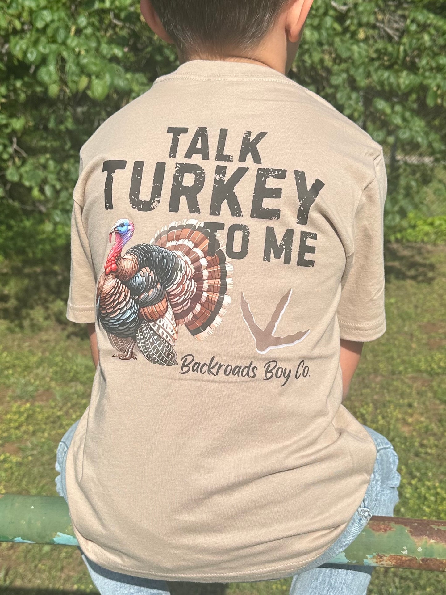 TALK TURKEY TO ME SHORT SLEEVE SHIRT